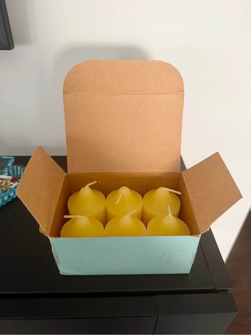 Mojito Yellow Votive Candles - PartyLite